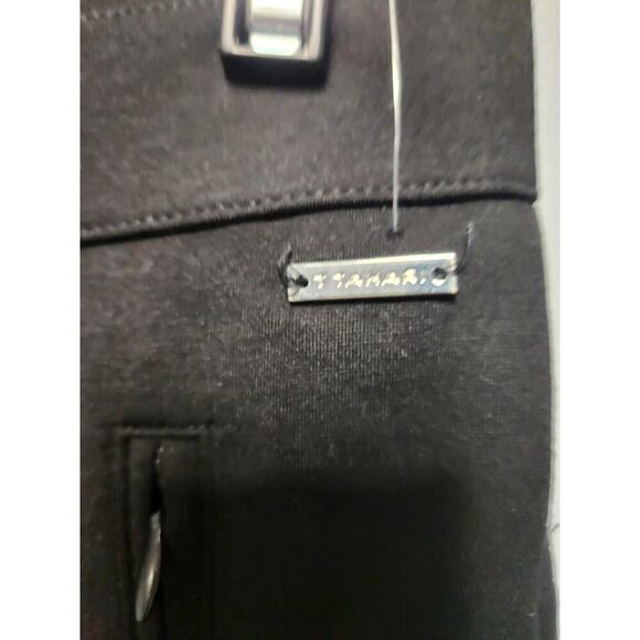 Tahari Ponte Pants Women's Size S Black Stretch Pull On Hi Rise Leggings NWT - Picture 3 of 7